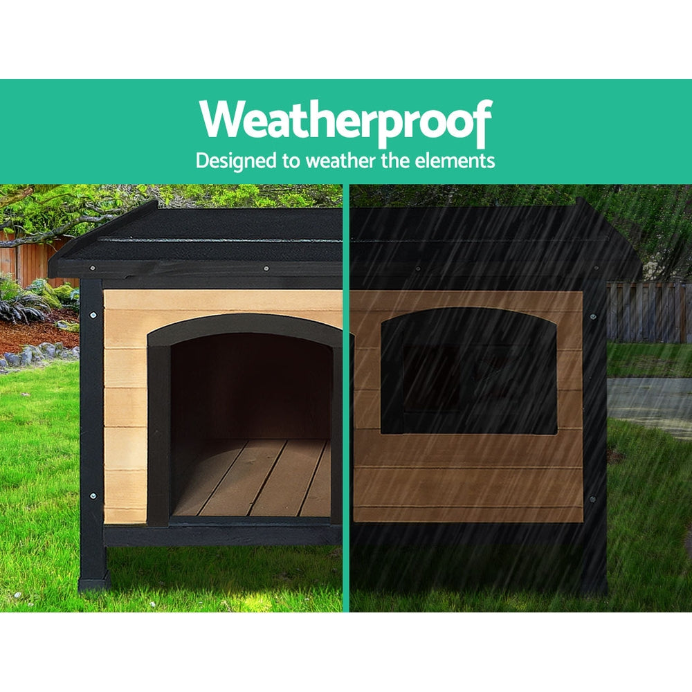 Lodge Extra Large Wooden Pet House – 96 cm