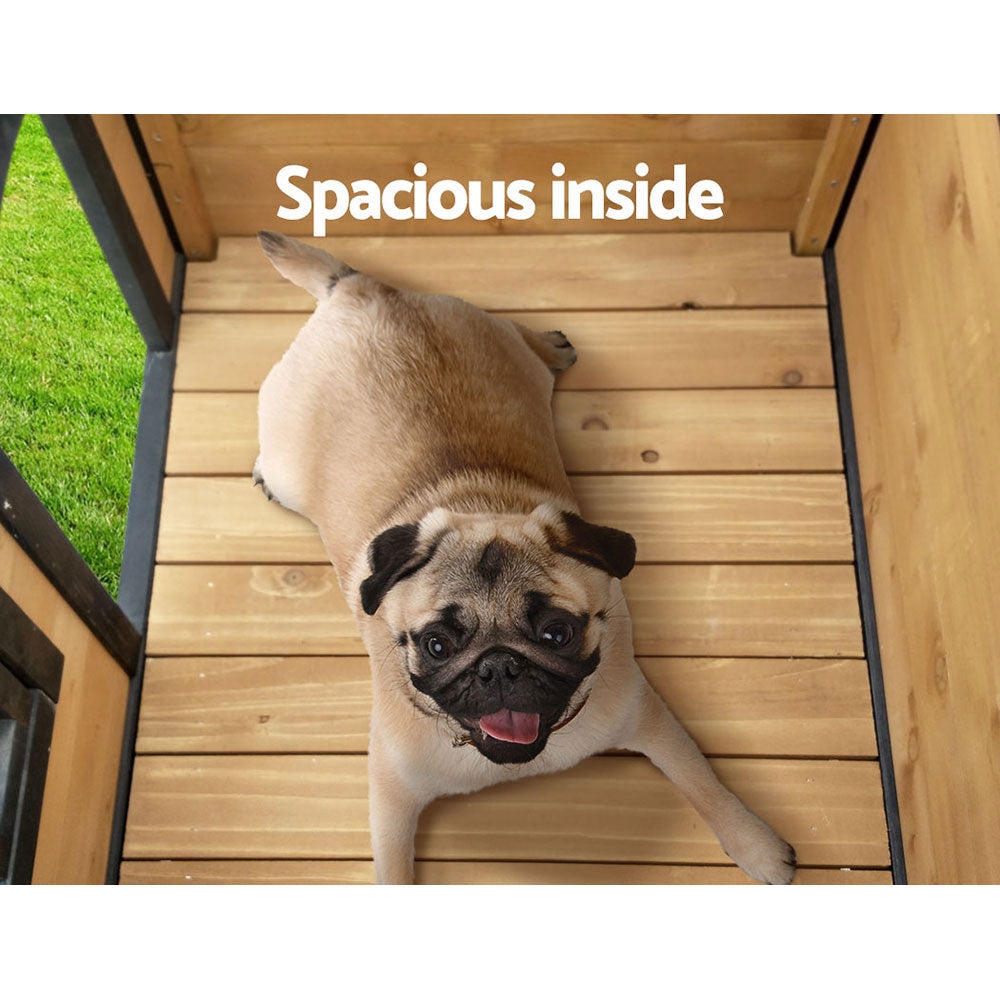 Lodge Extra Large Wooden Pet House – 96 cm