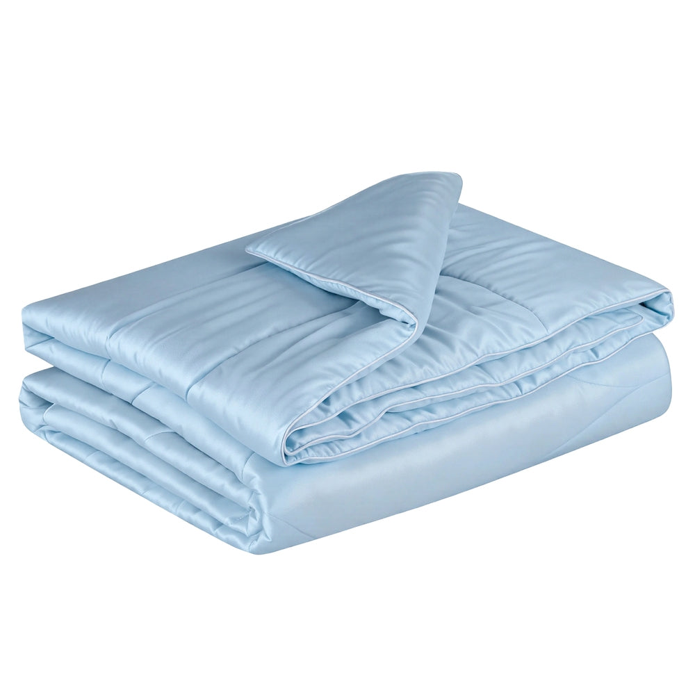 Giselle Tencel Quilt 200GSM Summer Quilts Comforter Doona Light Weight Soft Throw Blanket – Double