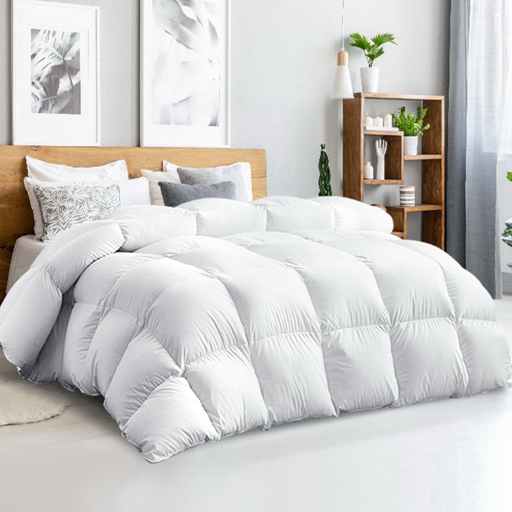 Atlas 500GSM Goose Down Feather Quilt – King