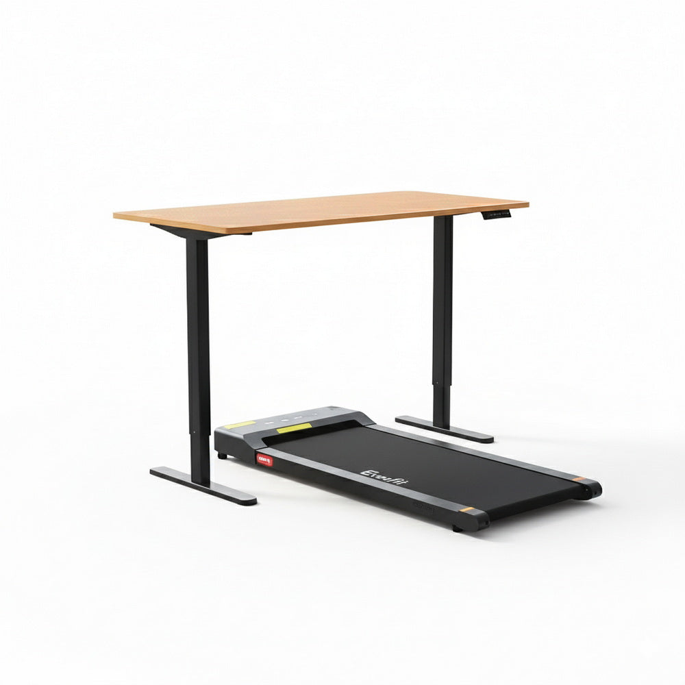 Electric Treadmill with 120cm Automatic Standing Desk Walking Pad 400mm