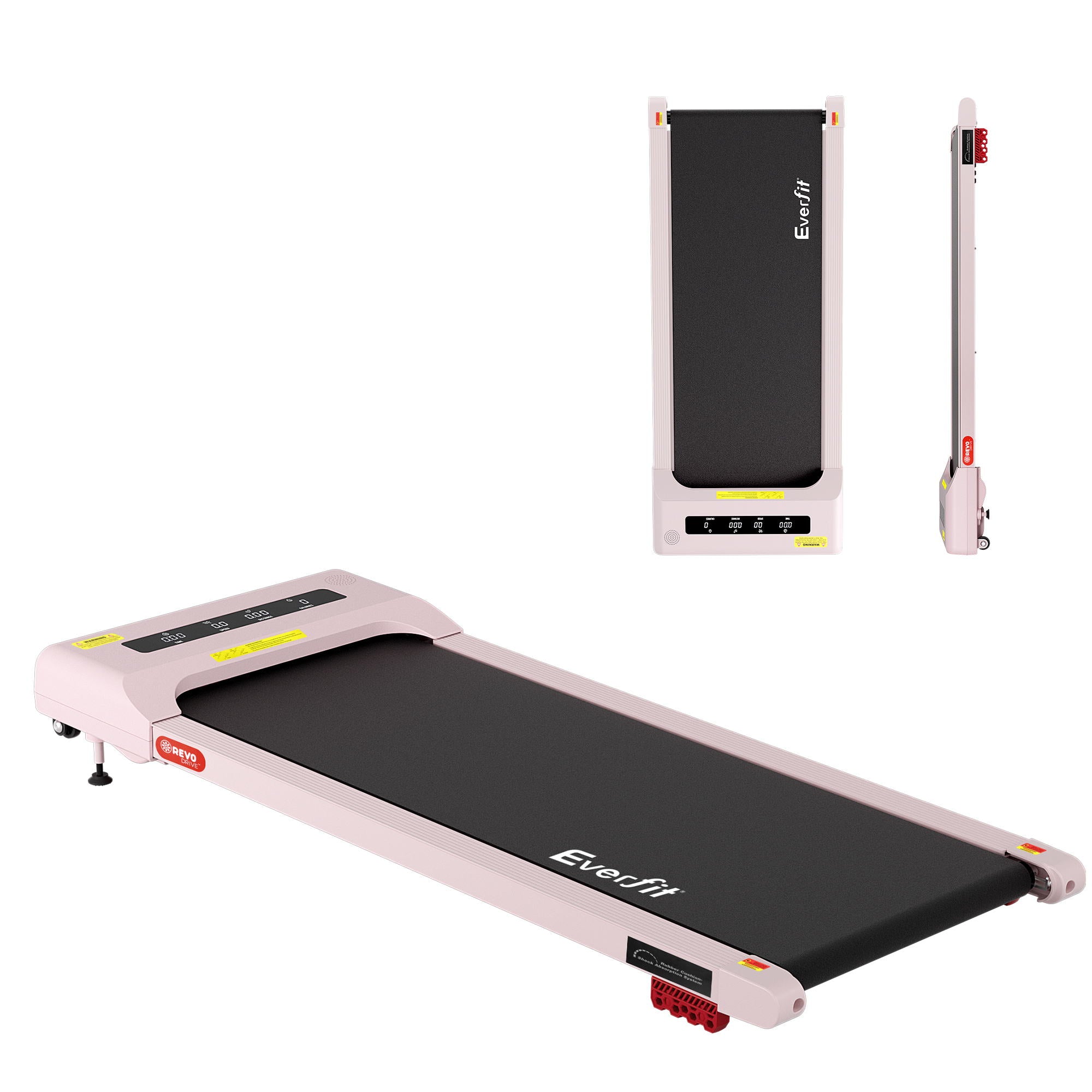 Serano Electric Walking Pad with Incline – Pink – 380mm