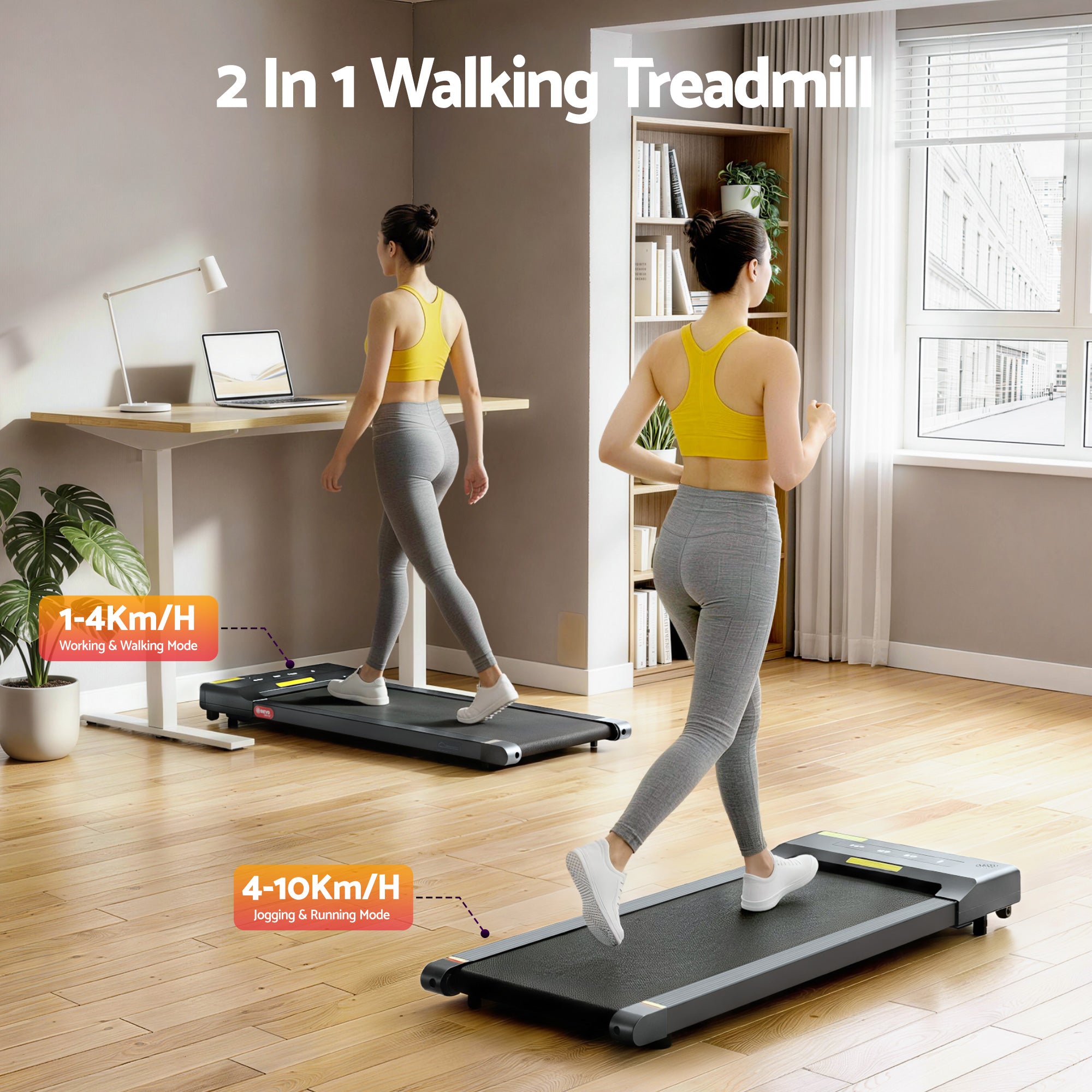 Callan Electric Walking Pad – Grey – 400 mm
