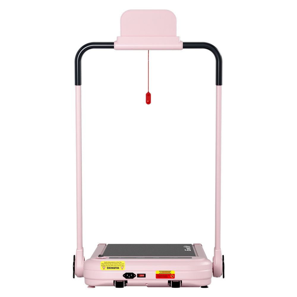 Kaelem Electric Walking Pad with Incline – Pink – 400mm