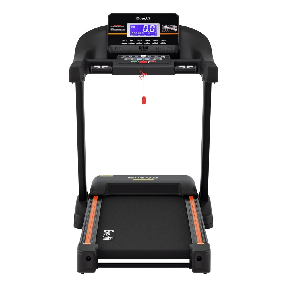 Elevation Auto Incline Electric Treadmill – Black – 490mm