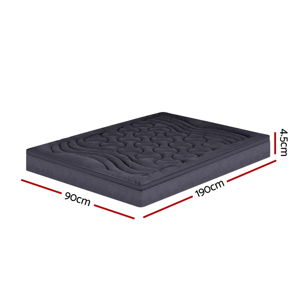 Alderon 3-Zone Mattress Topper – Beige / Cream – Single