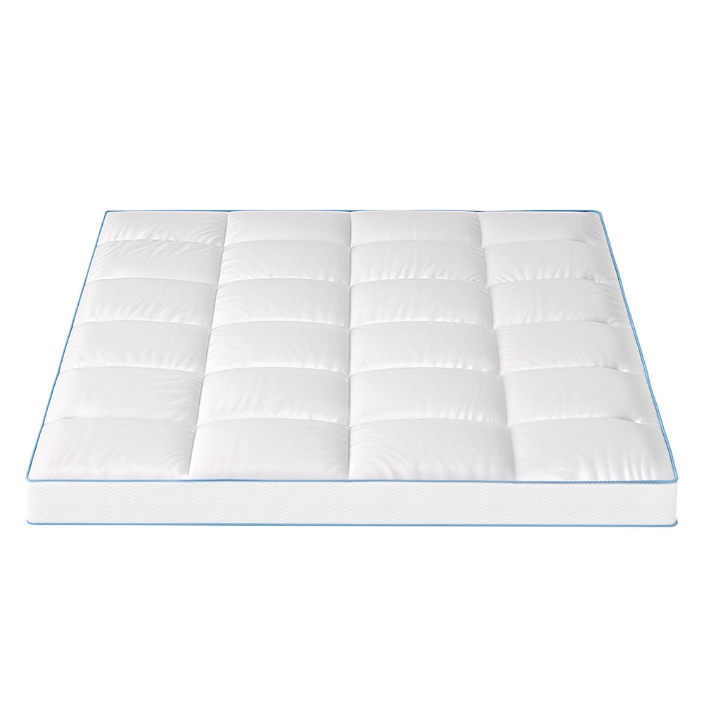 Serano Bamboo Mattress Topper – White – Double