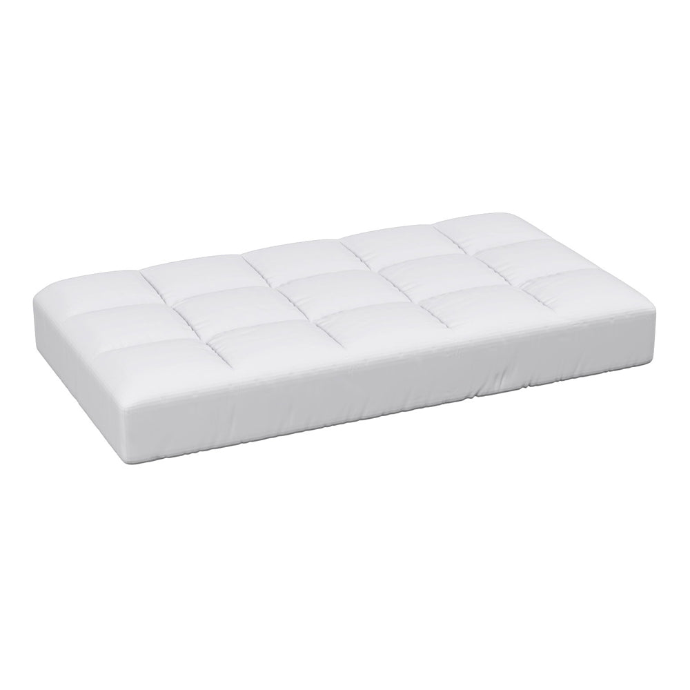 Nara Bamboo Mattress Topper – White – Kids
