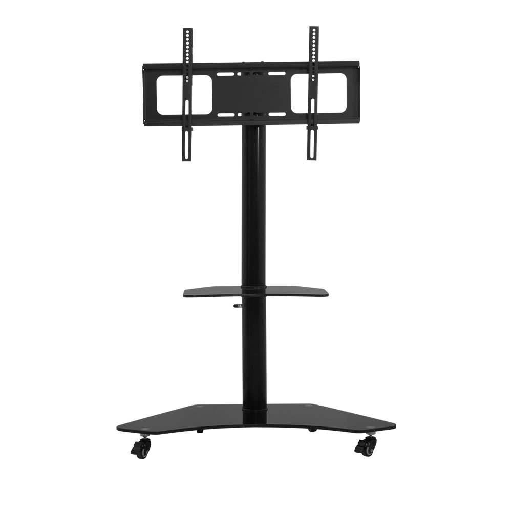 Hudson Mobile TV Stand – Black – 32" to 70"