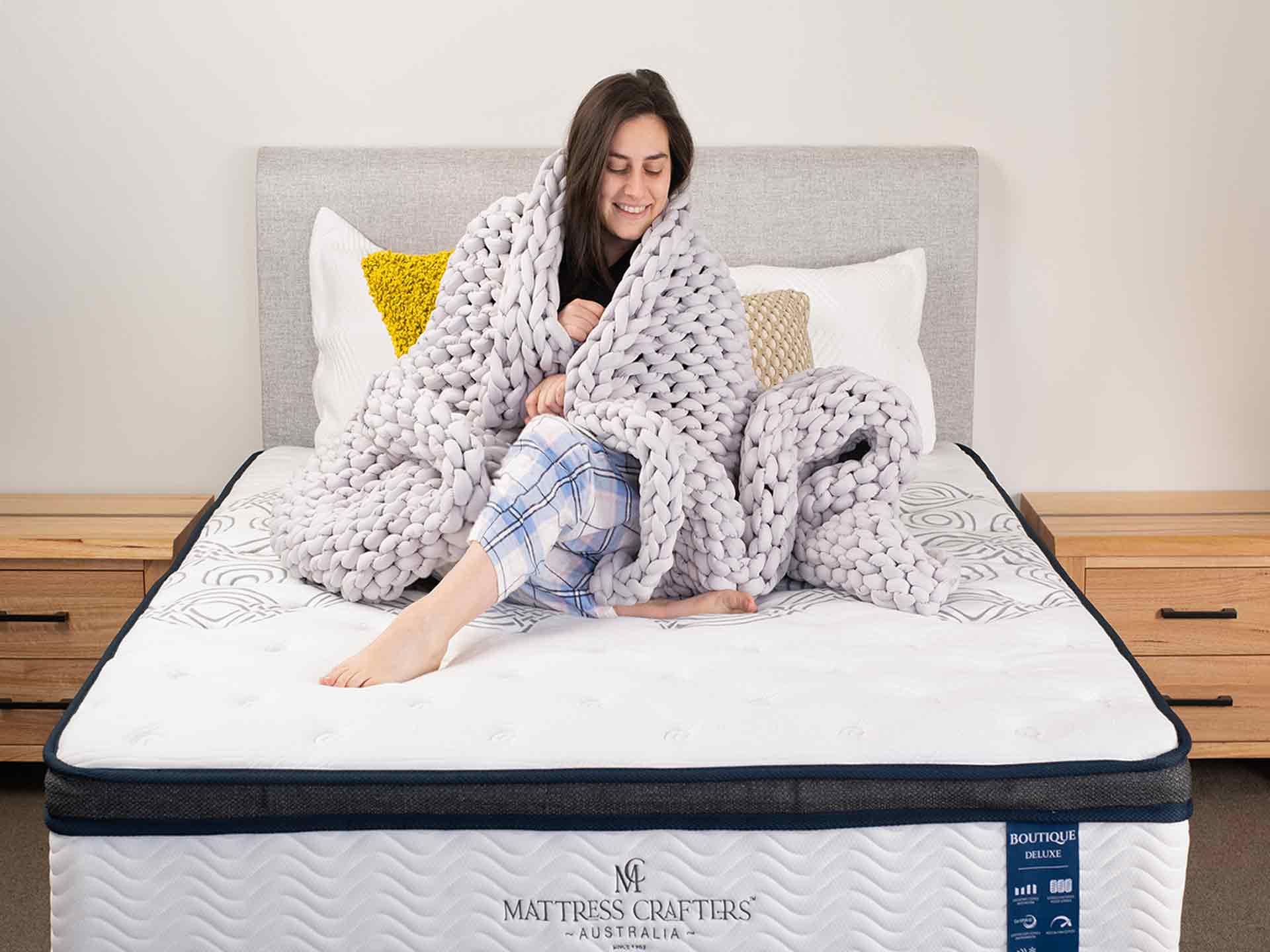 Pillowcloud Euro Top Mattress – White – Double