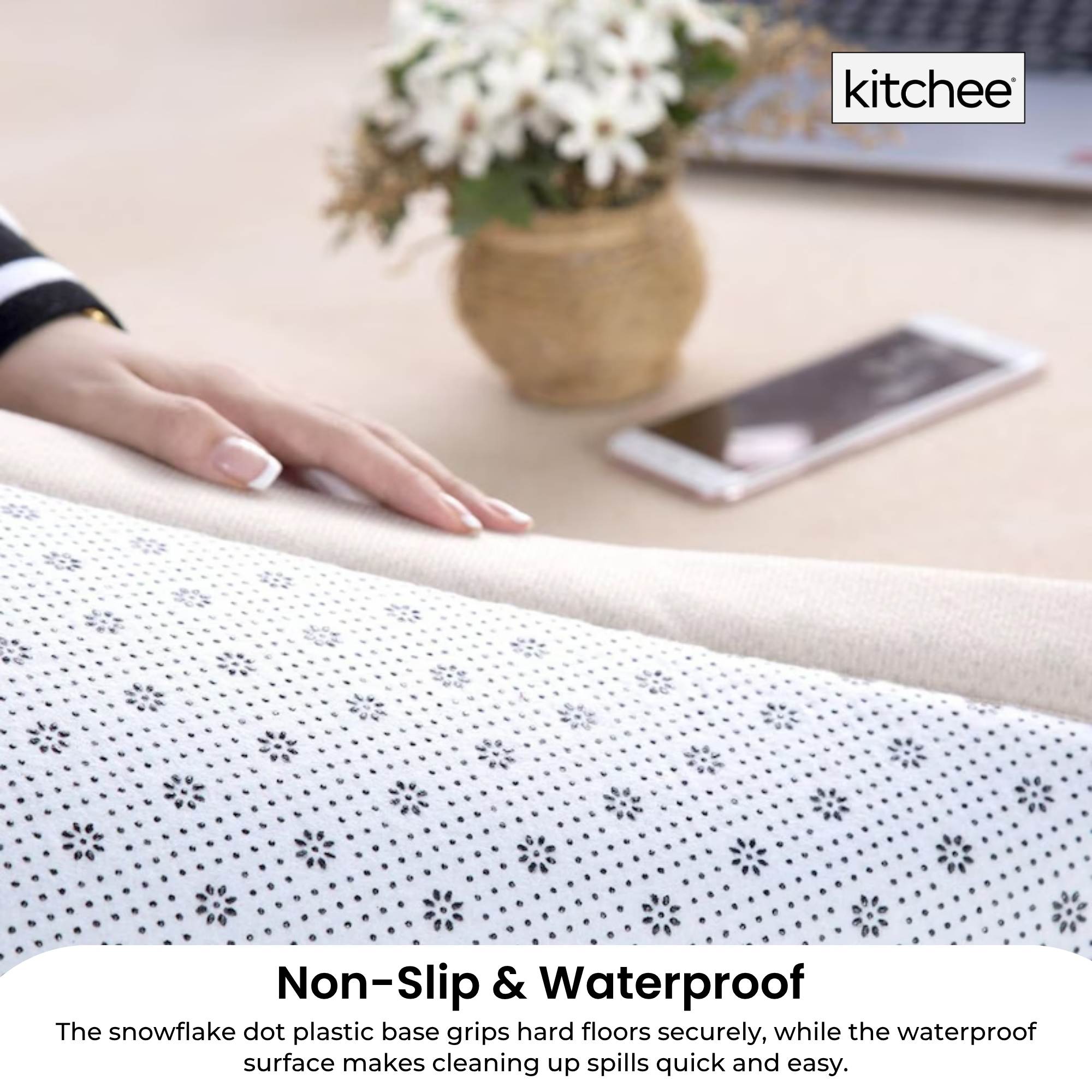 Senna Kids Foam Floor Play Mat – Cream – 150 × 200 cm