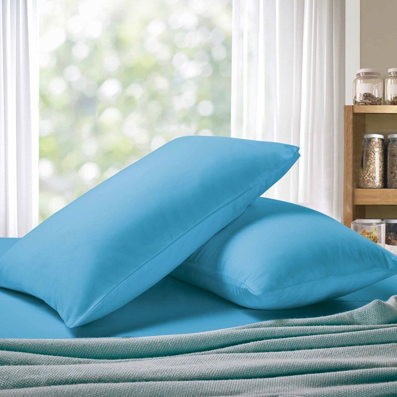 Arlo 1000TC Ultra Soft Pillowcases – Blue – King Set of 2