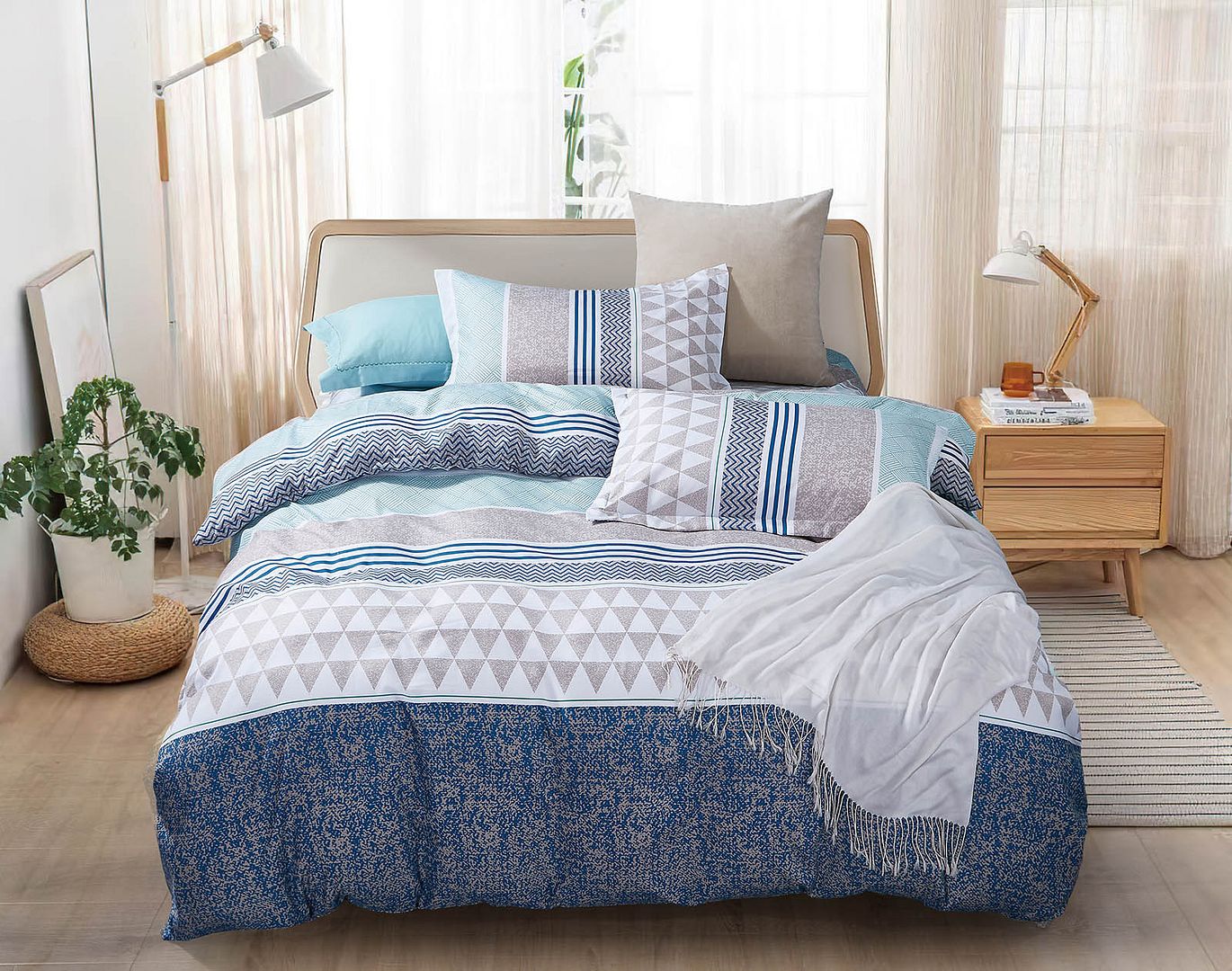 Danya Duvet Quilt Cover Set – King