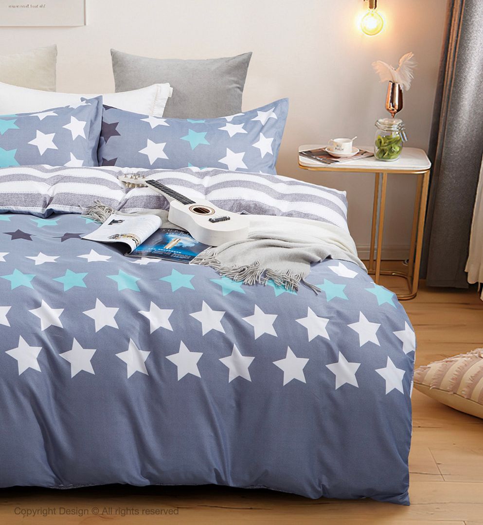 Stellan Quilt Cover Set – Multi – King