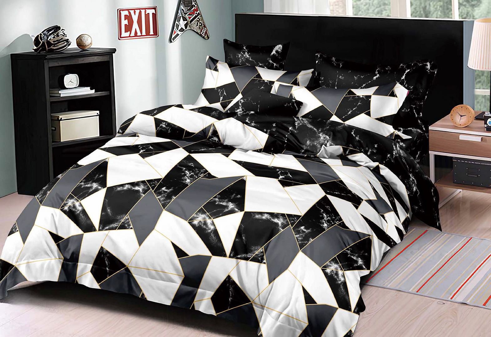 Makoto Quilt/Duvet Cover Set – King