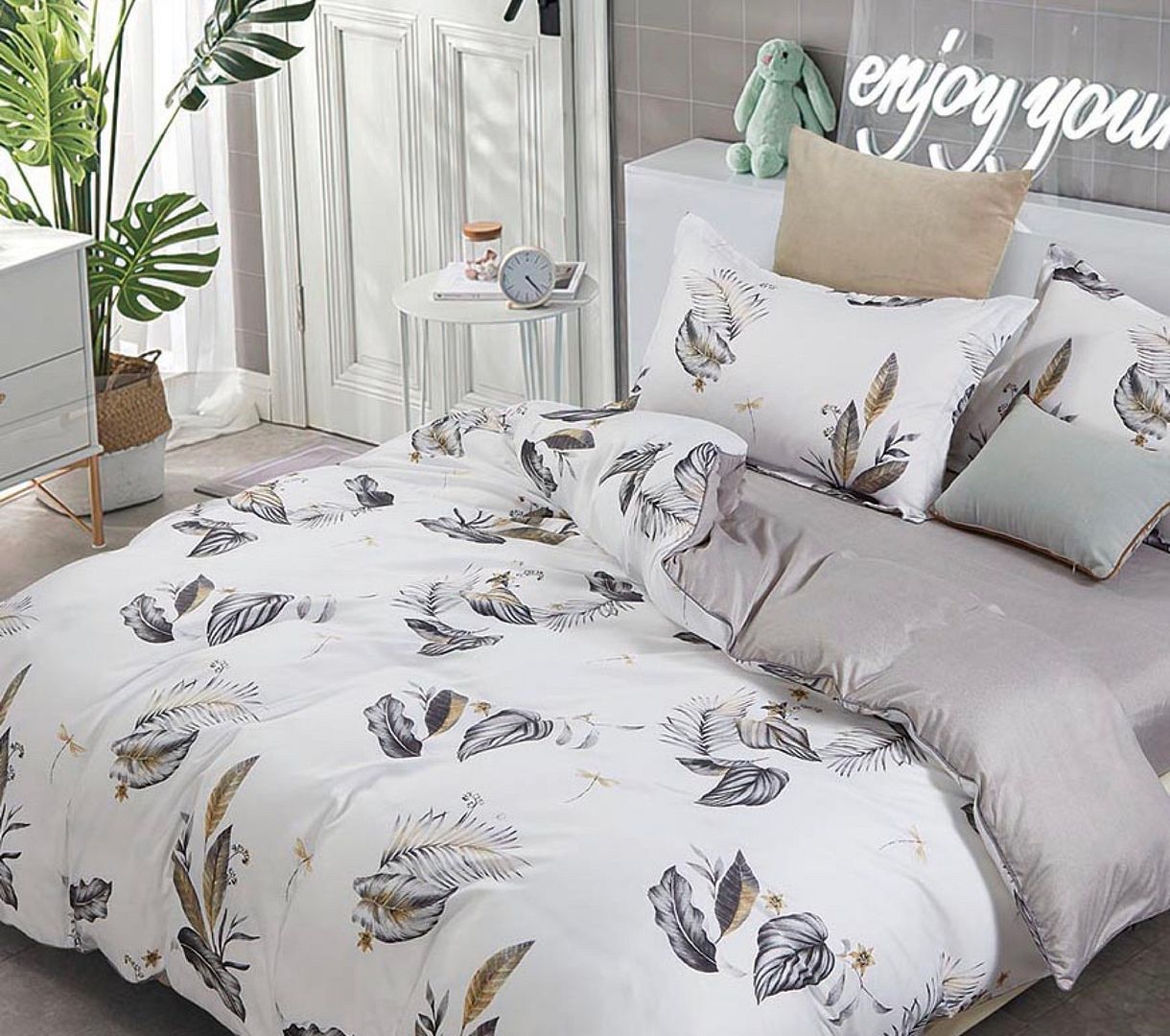 Marsella Quilt Cover Set – Multi – Queen