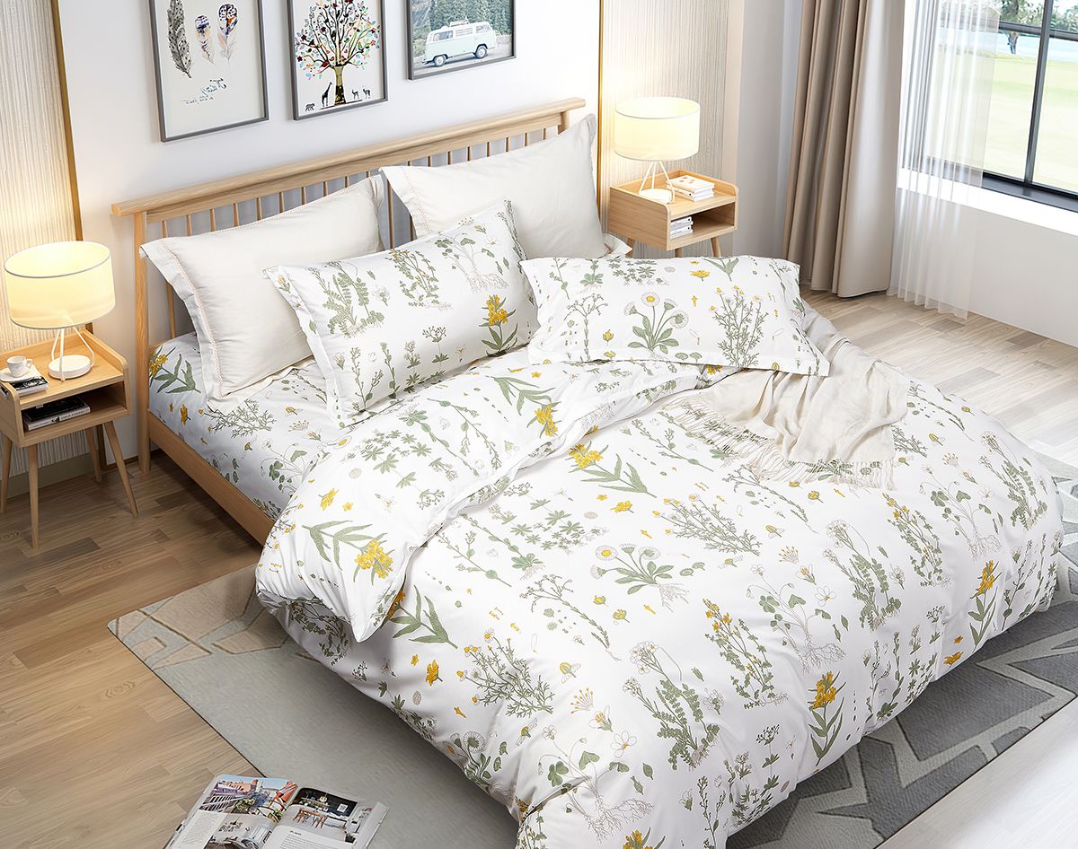 Jasmine Quilt Cover Set – Multi – Queen
