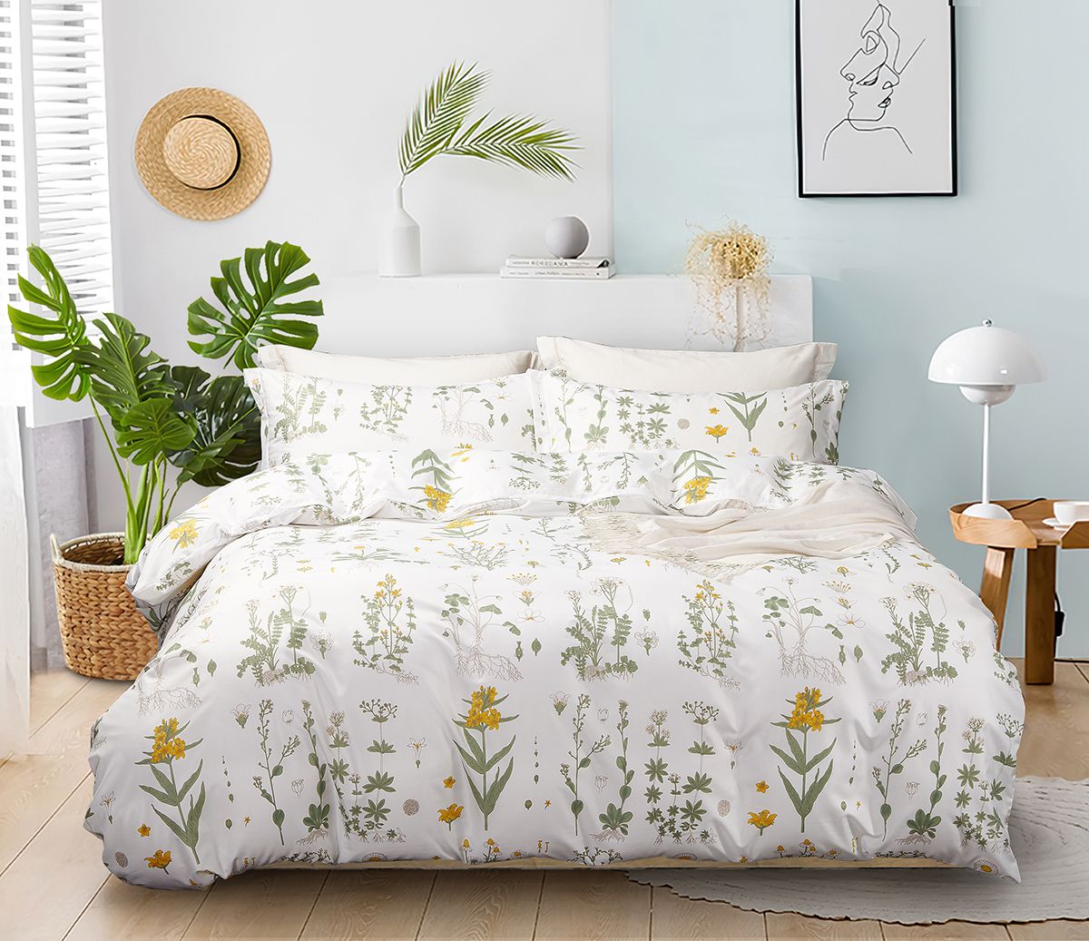 Jasmine Duvet Quilt Cover Set – Super King
