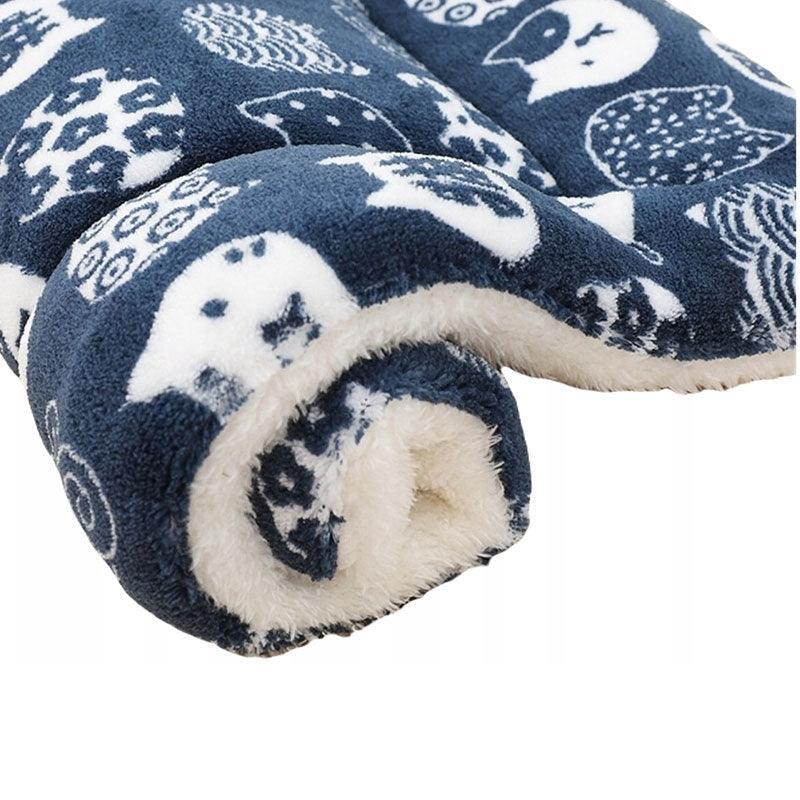 Arlo Pet Cushion Bed – Blue – Large