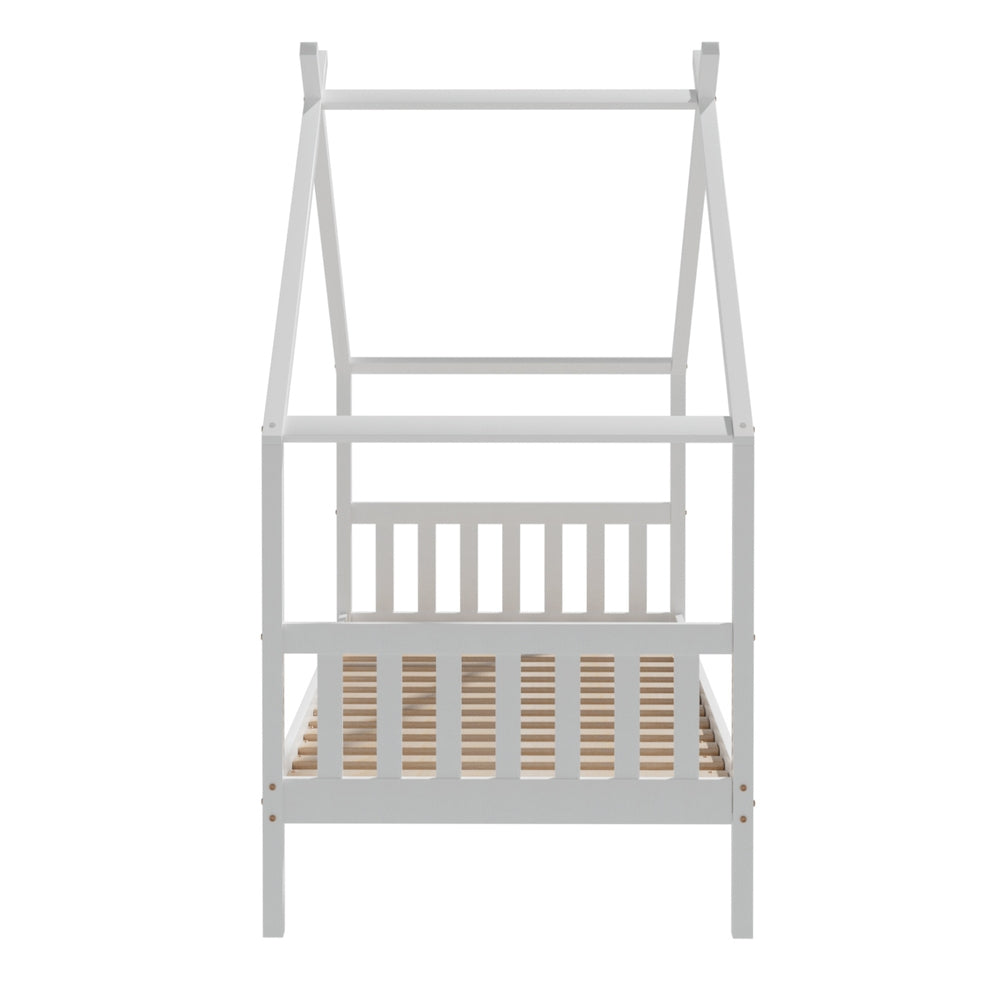 Kensington Kids Bed Base – White – Kids