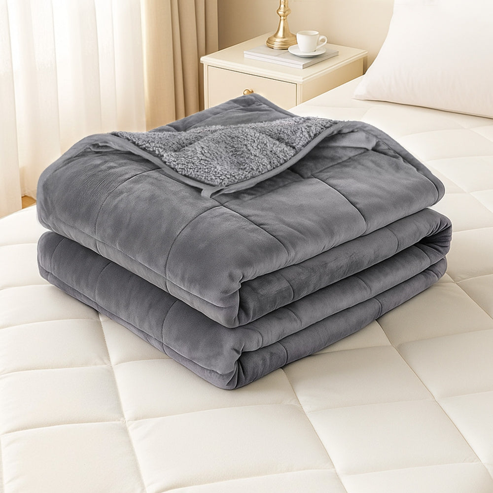 Giselle Weighted Blanket 9kg – Sherpa Fleece